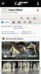 Mobile Screenshot of corn19826.deviantart.com