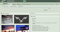 Desktop Screenshot of pr-hawk.deviantart.com