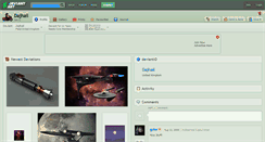 Desktop Screenshot of dajhail.deviantart.com