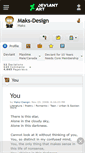Mobile Screenshot of maks-design.deviantart.com