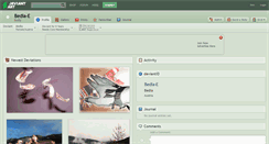 Desktop Screenshot of bedia-e.deviantart.com