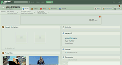 Desktop Screenshot of growthdreams.deviantart.com