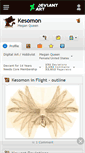 Mobile Screenshot of kesomon.deviantart.com