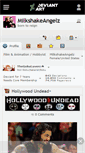 Mobile Screenshot of milkshakeangelz.deviantart.com