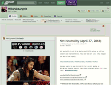 Tablet Screenshot of milkshakeangelz.deviantart.com