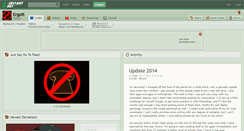 Desktop Screenshot of ergott.deviantart.com
