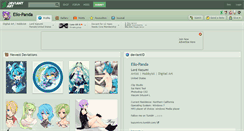 Desktop Screenshot of ello-panda.deviantart.com