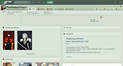 Desktop Screenshot of finalfantasyvii-bylu.deviantart.com