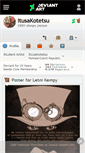 Mobile Screenshot of itusakotetsu.deviantart.com