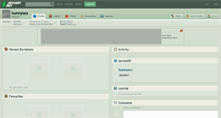 Desktop Screenshot of bunnysex.deviantart.com
