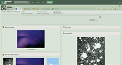 Desktop Screenshot of julian-.deviantart.com