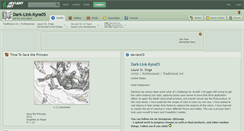 Desktop Screenshot of dark-link-kyra05.deviantart.com