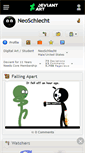 Mobile Screenshot of neoschlecht.deviantart.com