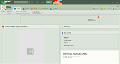 Desktop Screenshot of hiilai.deviantart.com