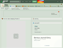 Tablet Screenshot of hiilai.deviantart.com