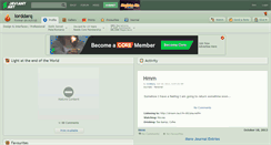 Desktop Screenshot of lorddarq.deviantart.com