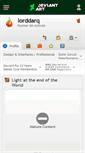 Mobile Screenshot of lorddarq.deviantart.com