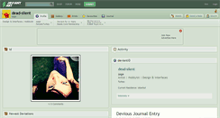 Desktop Screenshot of dead-silent.deviantart.com