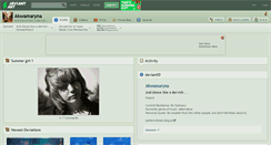 Desktop Screenshot of akwamaryna.deviantart.com