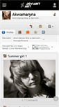 Mobile Screenshot of akwamaryna.deviantart.com