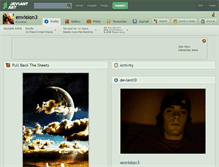 Tablet Screenshot of envision3.deviantart.com