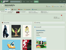 Tablet Screenshot of batsinmybelfry.deviantart.com