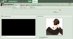 Desktop Screenshot of moonlightrose17.deviantart.com