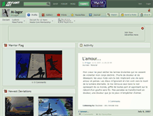 Tablet Screenshot of m-lagor.deviantart.com