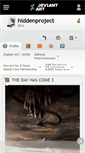 Mobile Screenshot of hiddenproject.deviantart.com