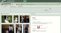 Desktop Screenshot of cinq-pathetique.deviantart.com