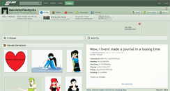Desktop Screenshot of dahviexxxvanityxxx.deviantart.com