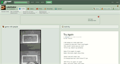Desktop Screenshot of catalizator.deviantart.com