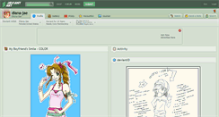 Desktop Screenshot of diana-jae.deviantart.com