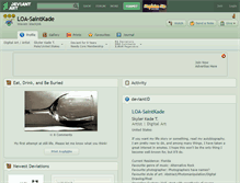Tablet Screenshot of loa-saintkade.deviantart.com