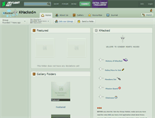 Tablet Screenshot of khacked.deviantart.com