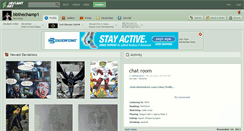 Desktop Screenshot of bbthechamp1.deviantart.com