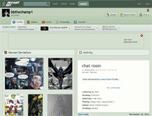 Tablet Screenshot of bbthechamp1.deviantart.com