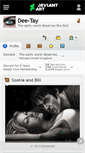 Mobile Screenshot of dee-tay.deviantart.com