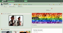 Desktop Screenshot of kimyuaka.deviantart.com