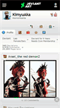 Mobile Screenshot of kimyuaka.deviantart.com