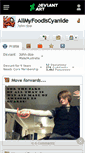 Mobile Screenshot of allmyfoodiscyanide.deviantart.com
