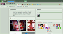 Desktop Screenshot of princess-remilia-fc.deviantart.com