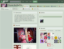 Tablet Screenshot of princess-remilia-fc.deviantart.com