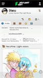 Mobile Screenshot of diasu.deviantart.com