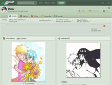 Tablet Screenshot of diasu.deviantart.com