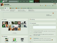 Tablet Screenshot of edonidas.deviantart.com