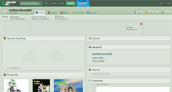 Desktop Screenshot of andrewzawadzki.deviantart.com