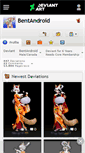 Mobile Screenshot of bentandroid.deviantart.com