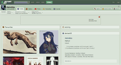 Desktop Screenshot of mewsica.deviantart.com
