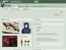 Tablet Screenshot of mewsica.deviantart.com